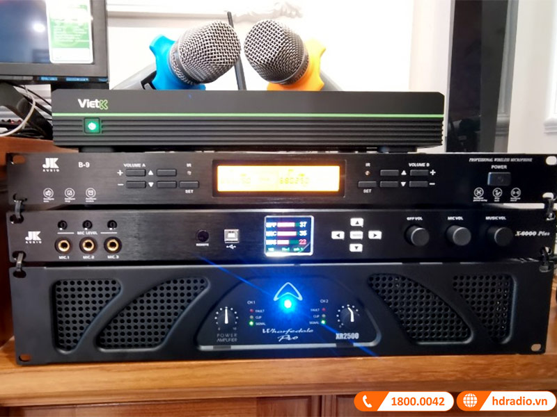 Lắp dàn Karaoke Cao Cấp trị giá hơn 95 triệu đồng cho anh Huy ở Long Biên, Hà Nội