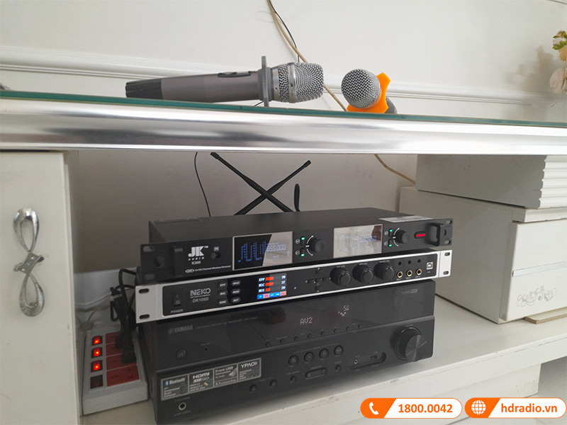 Lắp dàn karaoke Gia Đình trị giá gần 13 triệu đồng cho anh Triều ở Tân Phú, Hồ Chí Minh