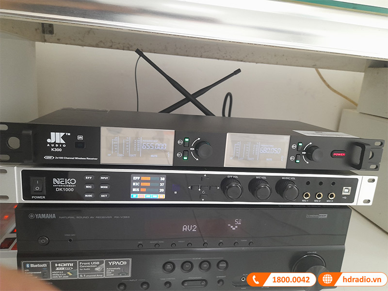 Lắp dàn karaoke Gia Đình trị giá gần 13 triệu đồng cho anh Triều ở Tân Phú, Hồ Chí Minh