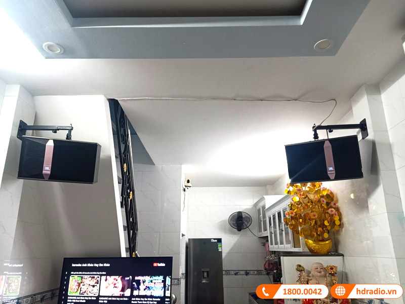 Lắp đặt dàn Karaoke trị giá gần 25 triệu đồng cho anh Việt Lắp đặt dàn Karaoke trị giá gần 25 triệu đồng cho anh Việt
