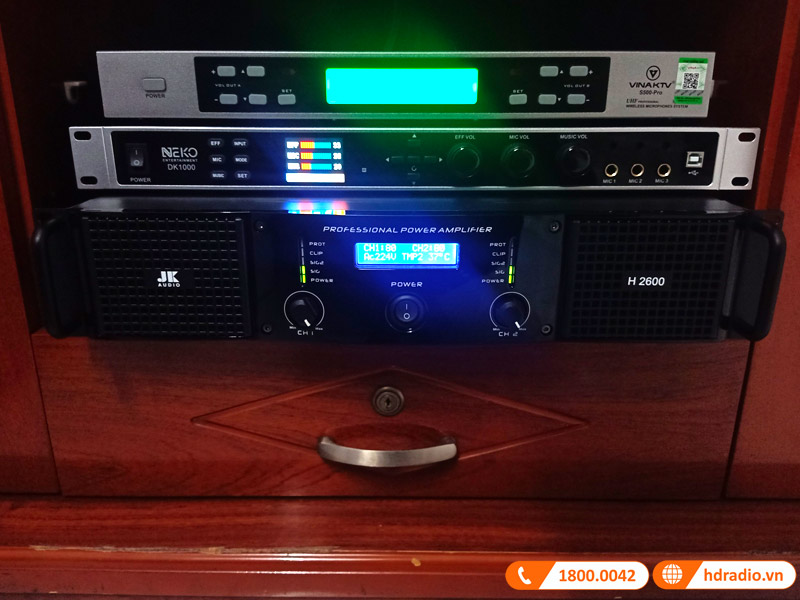 Lắp đặt dàn Karaoke trị giá gần 25 triệu đồng cho anh Việt Lắp đặt dàn Karaoke trị giá gần 25 triệu đồng cho anh Việt