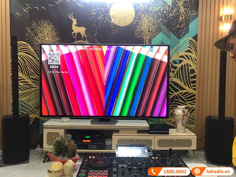 ảnh thực tế dàn karaoke trị giá hơn 177 triẹu đồng của anh Đạt