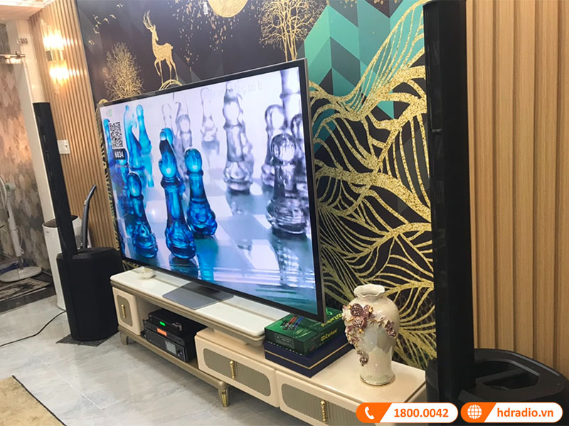 ảnh thực tế dàn karaoke của anh Đạt