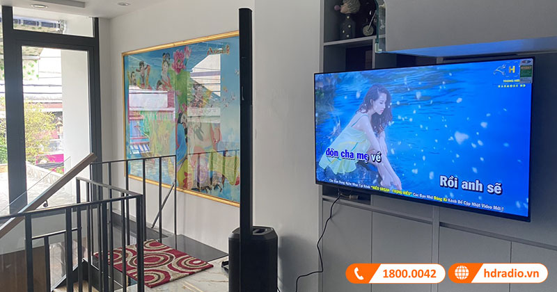 Lắp Dàn Karaoke chất lượng trị giá hơn 40 triệu đồng cho anh Huy ở quận 6, HCM (Bose L1 PRO8, JKAudio B2 Pro)