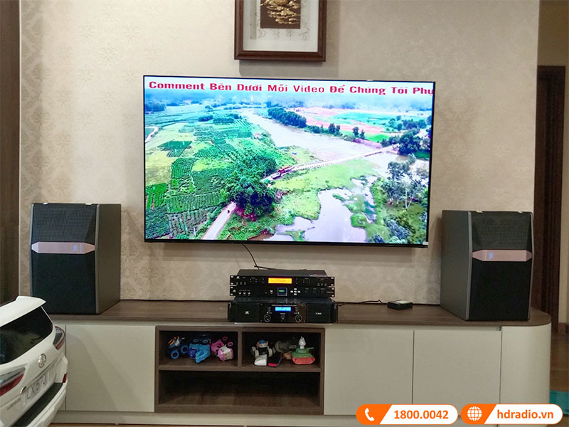 ảnh thực tế dàn karaoke của cô Thủy ảnh thực tế dàn karaoke của cô Thủy