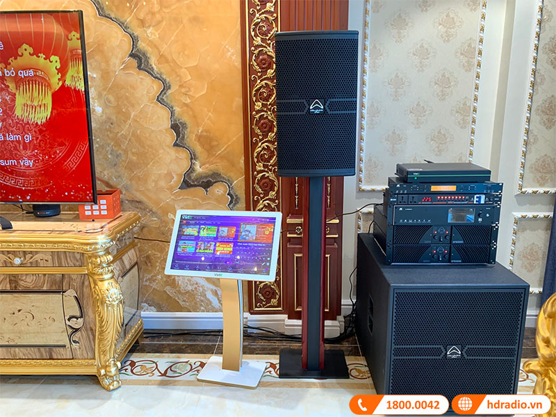 Ảnh thực tế công trình dàn karaoke của anh Quang