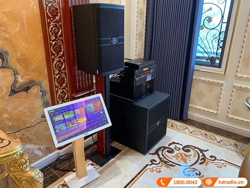 Ảnh thực tế công trình dàn karaoke của anh Quang