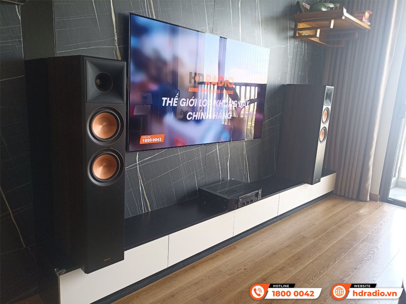 Lắp dàn nghe nhạc trị giá gần 38 triệu đồng cho anh Bộ