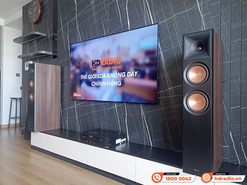 Lắp dàn nghe nhạc trị giá gần 38 triệu đồng cho anh Bộ