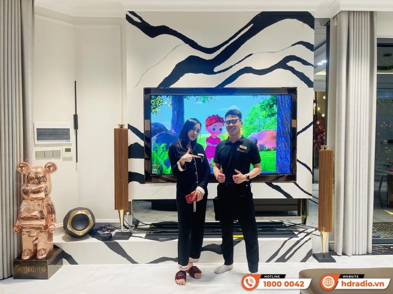 Dàn nghe nhạc Hi-End không dây B&O HE07 của chị Trang