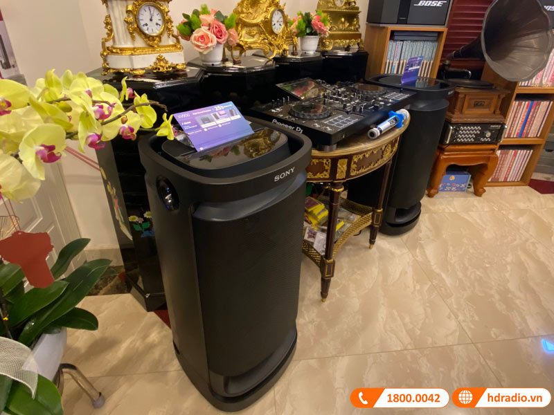 Lắp dàn nghe nhạc kết hợp dj gần 100tr cho anh Quang