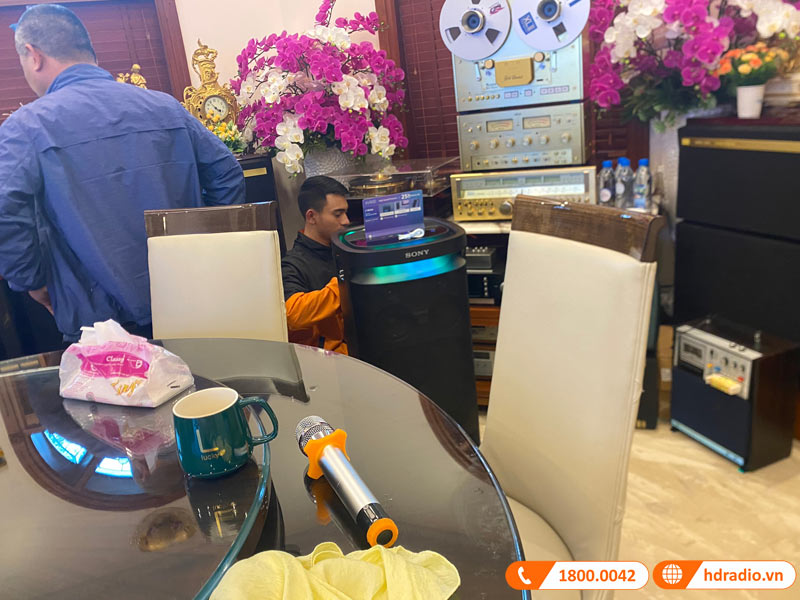 Lắp dàn nghe nhạc kết hợp dj gần 100tr cho anh Quang Lắp dàn nghe nhạc kết hợp dj gần 100tr cho anh Quang