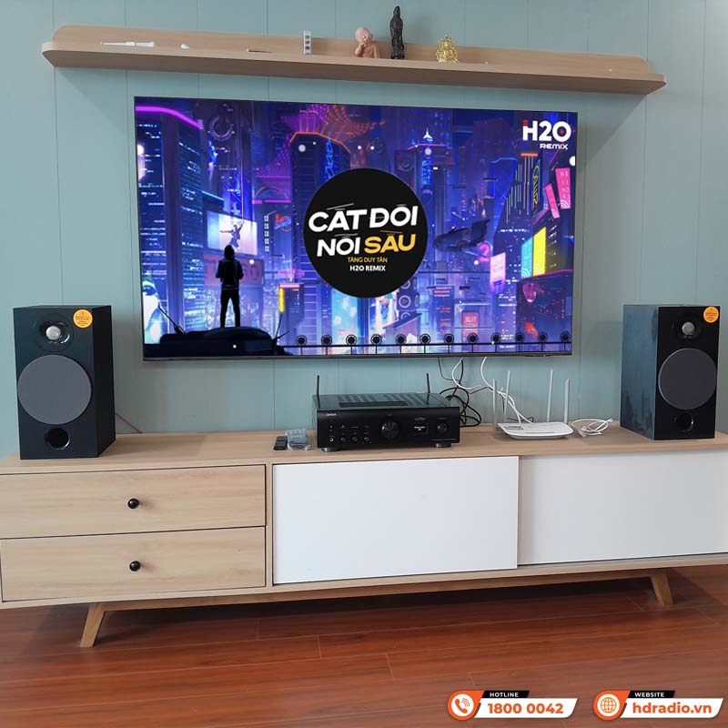 Dàn âm thanh nghe nhạc mini cao cấp Denon HD45 (Focal Chora 806, Denon PMA-900HNE)-2