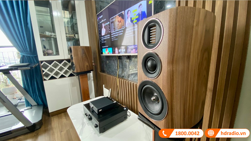 Lắp dàn nghe nhạc NN87 hơn 75tr cho anh Tú ở Long Biên