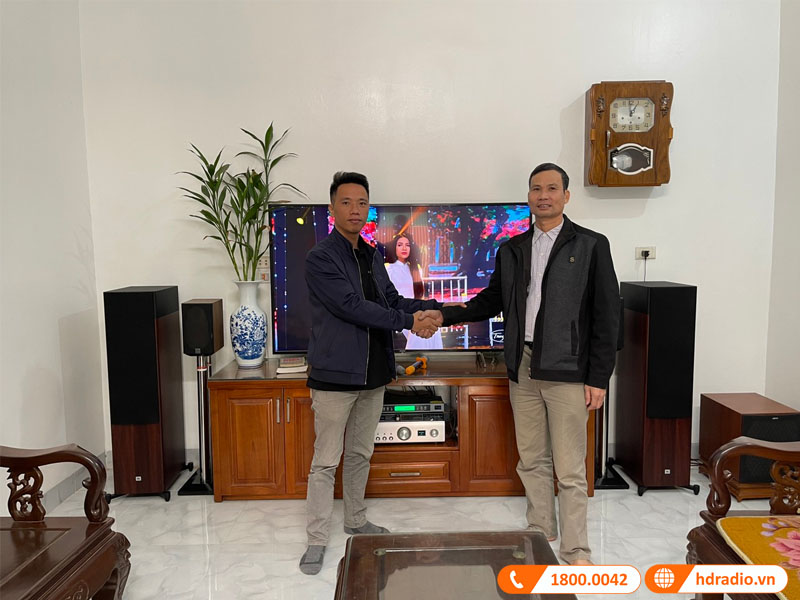 Lắp dàn nghe nhạc cao cấp trị giá 38 triệu đồng cho anh Thưởng ở huyện Phúc Thọ, Hà Nội Lắp dàn nghe nhạc cao cấp trị giá 38 triệu đồng cho anh Thưởng ở huyện Phúc Thọ, Hà Nội