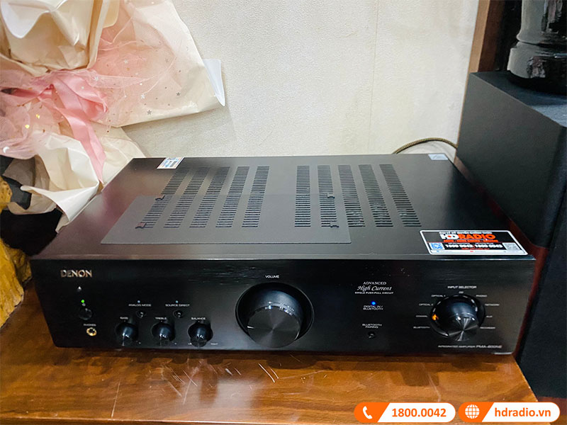 amply Denon PMA-600NE trong bộ dàn amply Denon PMA-600NE trong bộ dàn