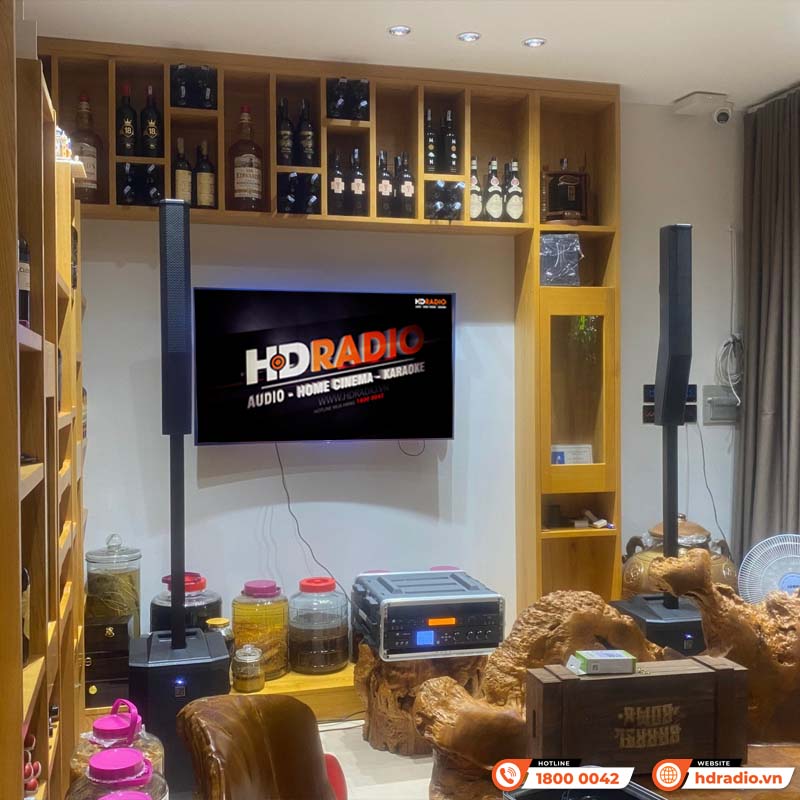 Dàn karaoke Column SK22 (Electro-Voice Evolve 50M, JKAudio X9000 Pro, B9, Tủ Rack 4U ABS)-4