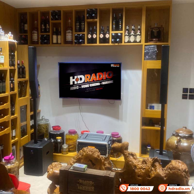 Dàn karaoke Column SK22 (Electro-Voice Evolve 50M, JKAudio X9000 Pro, B9, Tủ Rack 4U ABS)-3