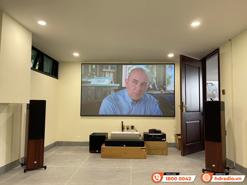 Lắp dàn xem phim nghe nhạc hơn 152 triệu cho anh Minh