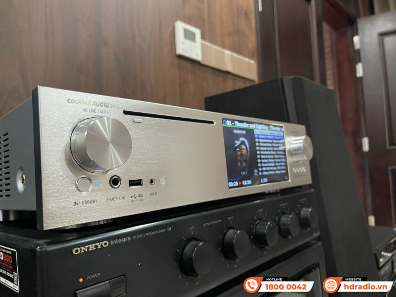 Thiết bị Music server Cocktail X45 tại nhà anh Minh