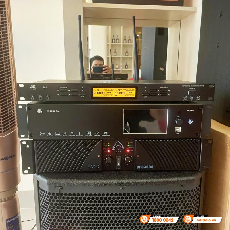 Lắp đặt bộ Dàn karaoke cao cấp cho anh Hoàng ở Huyện Bình Chánh, Hồ Chí Minh