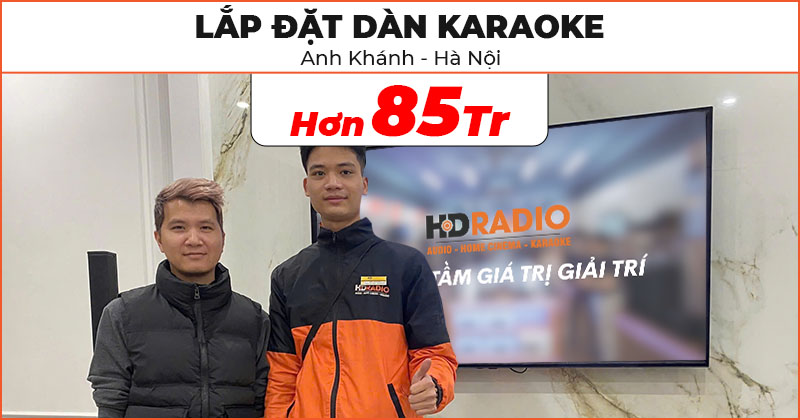 Dàn karaoke của anh Khánh
