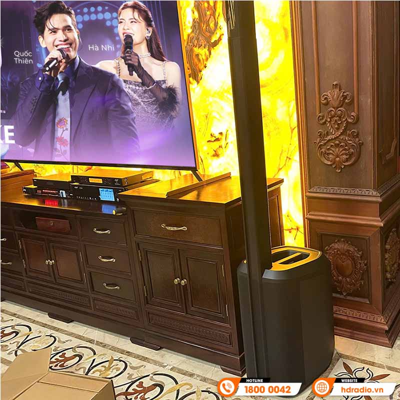 Dàn karaoke của anh Dương