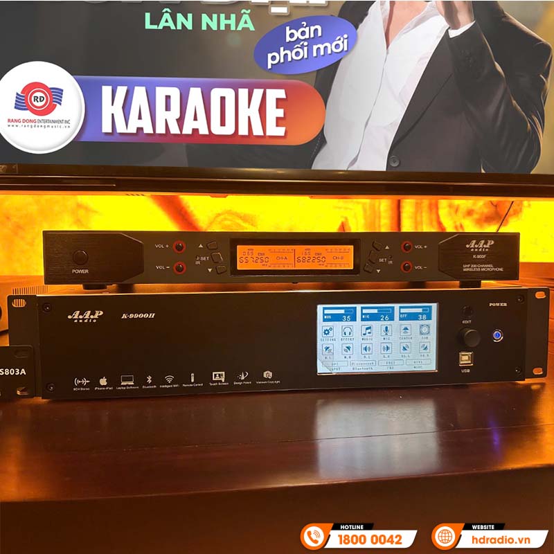 Dàn karaoke của anh Dương