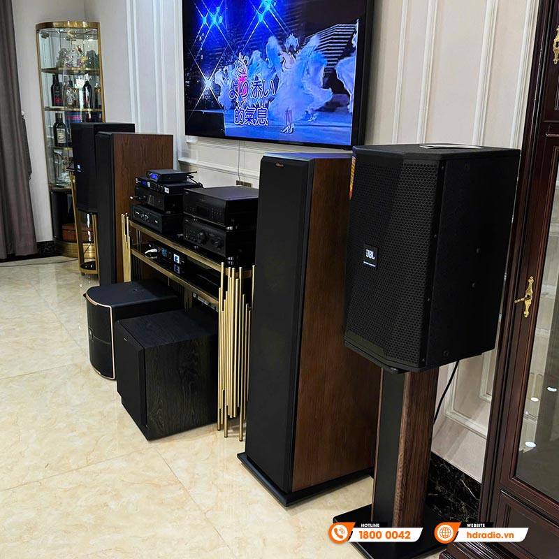 Dàn nghe nhạc và Dàn Karaoke JBL KH87 của chú Cảnh
