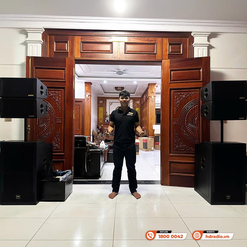 Bộ loa Array Active Koda KDP2510/KDP2515, Công Suất 1000W, Độ nhạy 98dB-17