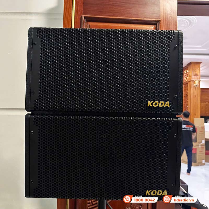 Bộ loa Array Active Koda KDP2510/KDP2515, Công Suất 1000W, Độ nhạy 98dB-21