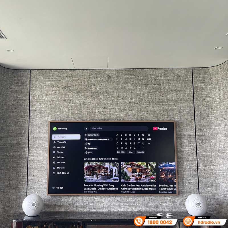 Lắp đặt Bộ Loa DEVIALET Phantom I 103DB cao cấp cho Công Ty Cổ Phần Maison Fravia - Hà Nội