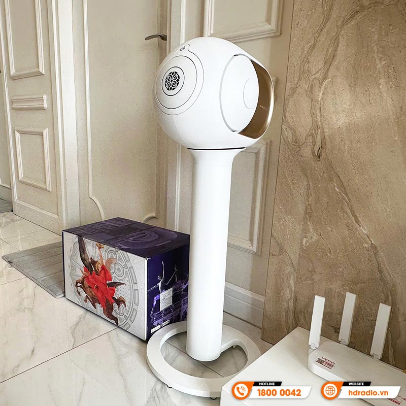Chân loa DEVIALET Tree (Made in France - Dùng Cho Loa Devialet Phantom I) White, Black Matte-16