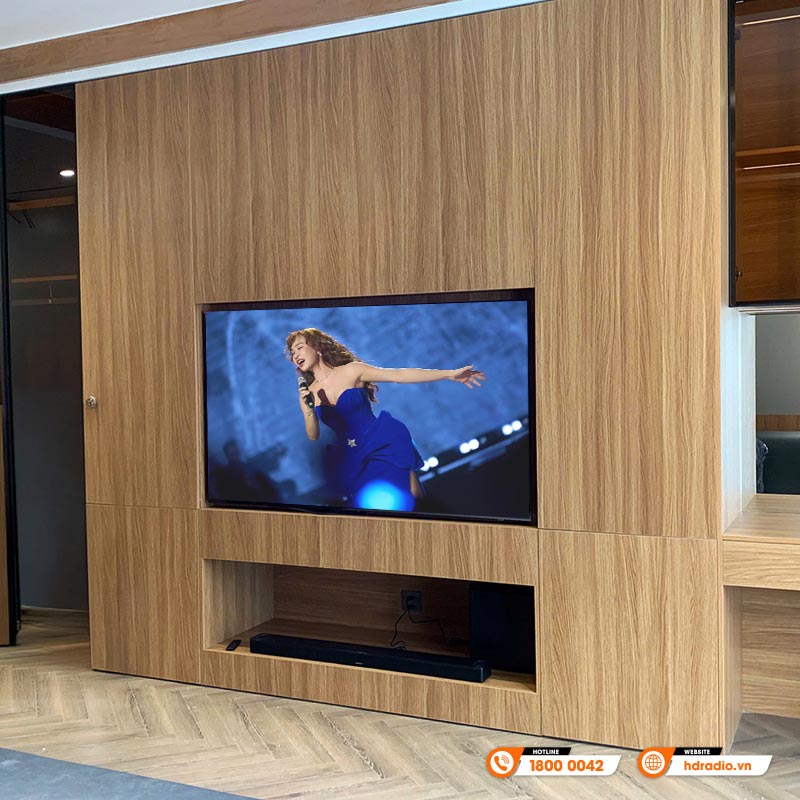 Lắp đặt Bộ loa Soundbar Bose SB28 cực chất lượng trị giá hơn 102 triệu đồng cho anh Thành