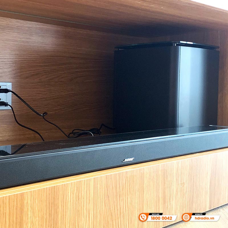 Lắp đặt Bộ loa Soundbar Bose SB28 cực chất lượng trị giá hơn 102 triệu đồng cho anh Thành