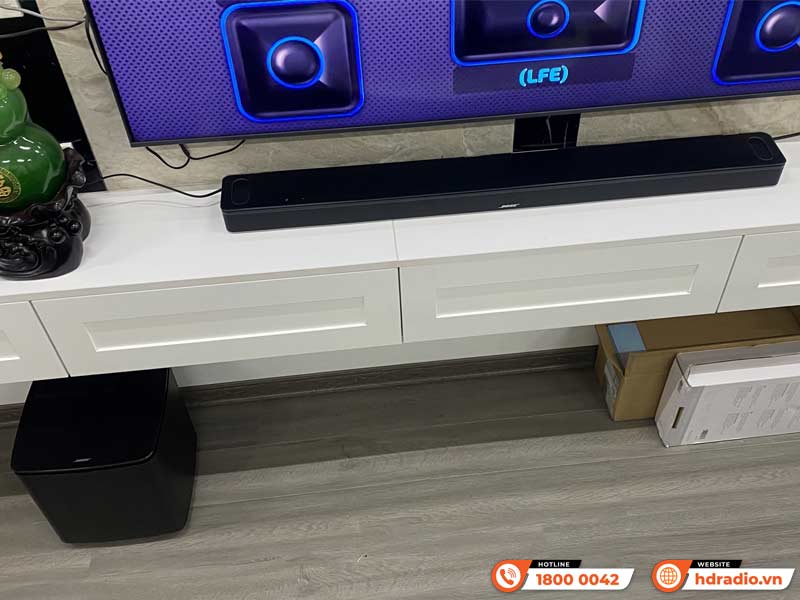 Lắp đặt Bộ loa Soundbar Bose SB28 cực hay trị giá hơn 63 triệu đồng cho anh Thành