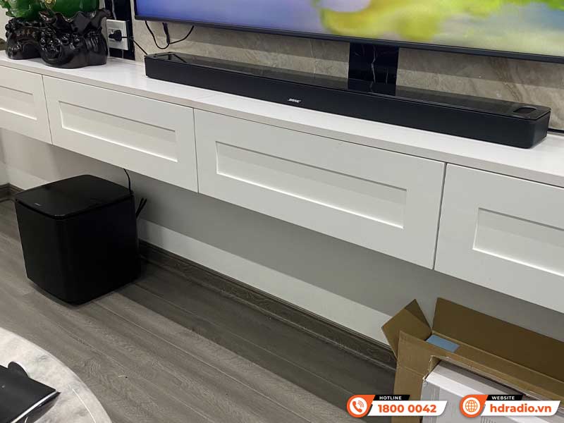 Lắp đặt Bộ loa Soundbar Bose SB28 cực hay trị giá hơn 63 triệu đồng cho anh Thành