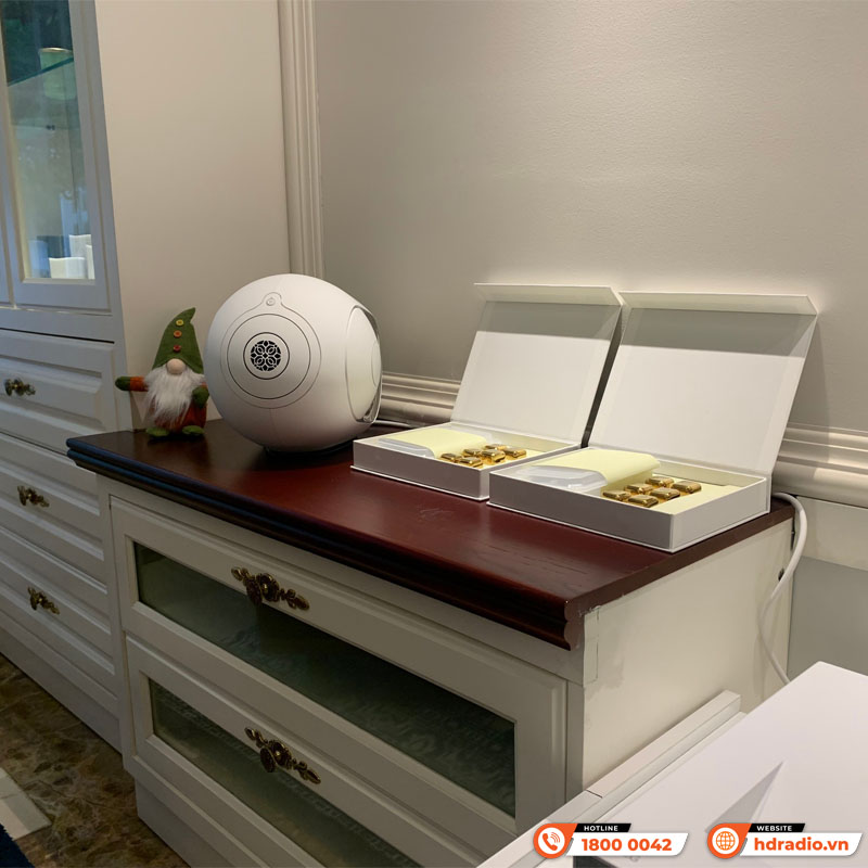 Lắp đặt cặp Loa DEVIALET Phantom I 103DB cho anh Nicolas Goelen