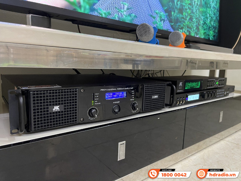 Bộ dàn karaoke JBL HK22 của anh Hùng