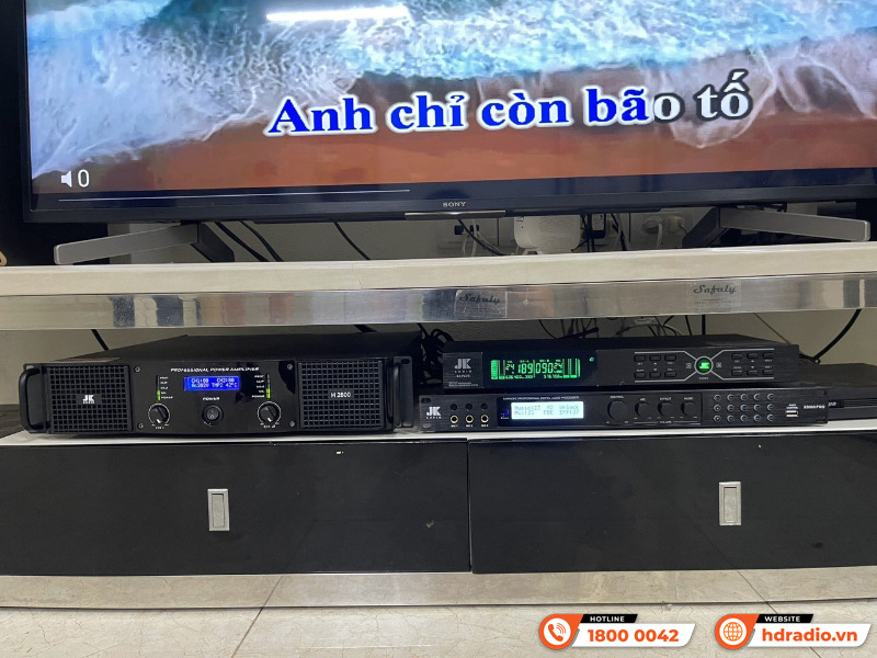 Bộ dàn karaoke JBL HK22 của anh Hùng