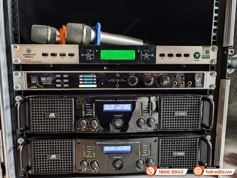 Dàn âm thanh quán Meow Billards 