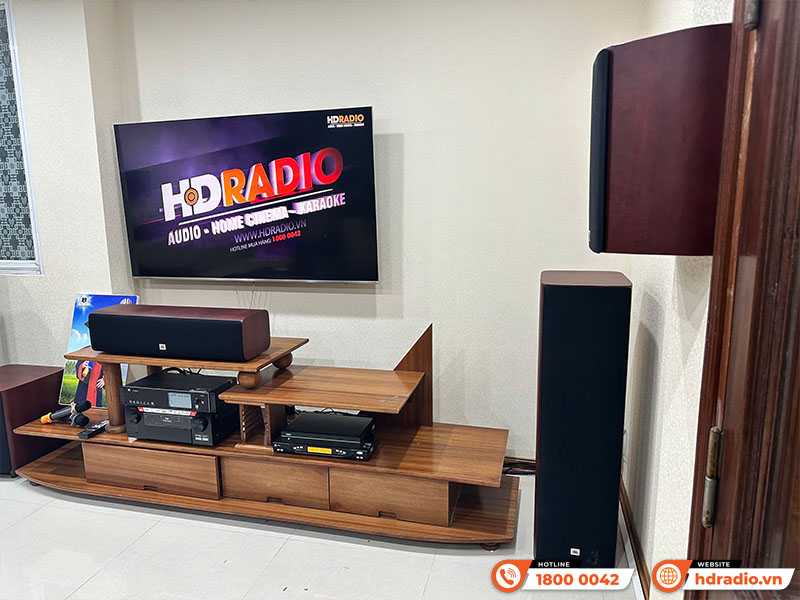 Lắp đặt Dàn âm thanh đa năng DN 01 kết hợp Đầu màn VietK cho anh Quang Lắp đặt Dàn âm thanh đa năng DN 01 kết hợp Đầu màn VietK cho anh Quang