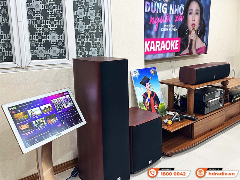 Lắp đặt Dàn âm thanh đa năng DN 01 kết hợp Đầu màn VietK cho anh Quang Lắp đặt Dàn âm thanh đa năng DN 01 kết hợp Đầu màn VietK cho anh Quang