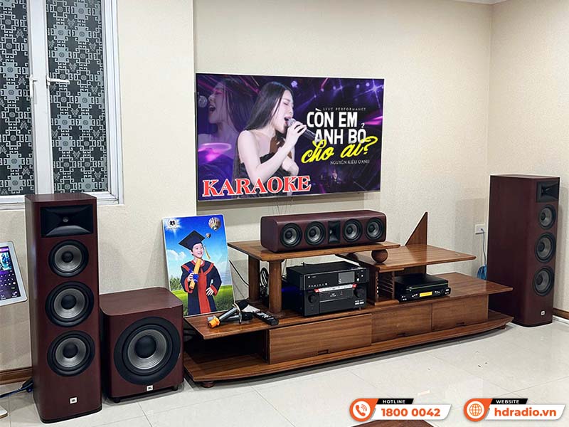 Lắp đặt Dàn âm thanh đa năng DN 01 kết hợp Đầu màn VietK cho anh Quang Lắp đặt Dàn âm thanh đa năng DN 01 kết hợp Đầu màn VietK cho anh Quang