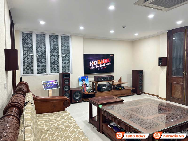 Lắp đặt Dàn âm thanh đa năng DN 01 kết hợp Đầu màn VietK cho anh Quang Lắp đặt Dàn âm thanh đa năng DN 01 kết hợp Đầu màn VietK cho anh Quang