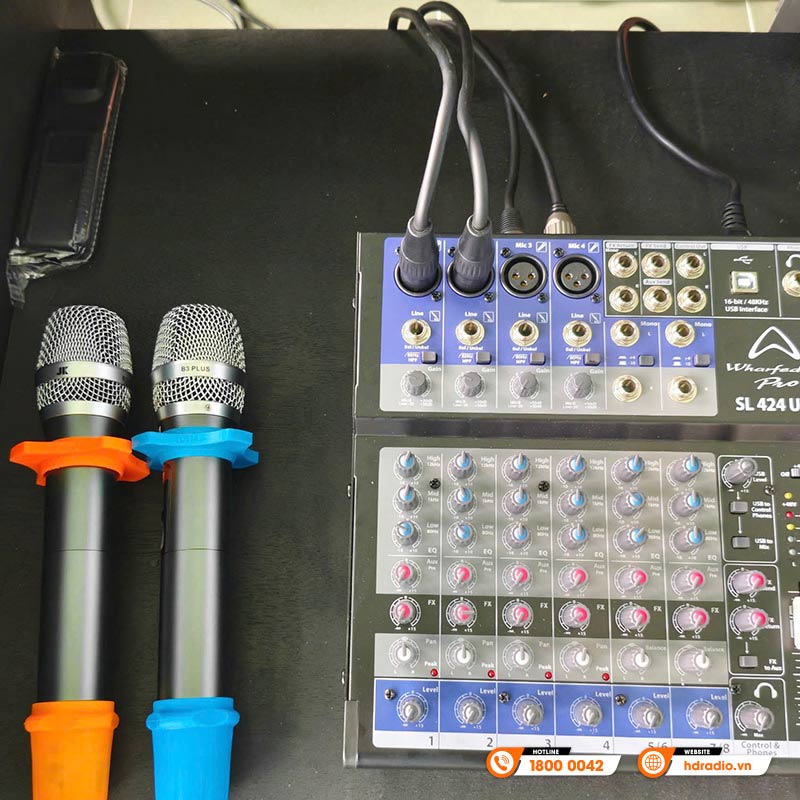 Lắp đặt 3 bộ Dàn âm thanh sân khấu hội trường SKHT05 cao cấp cho anh Đạo