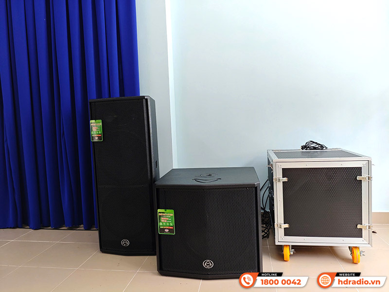 Lắp đặt 3 bộ Dàn âm thanh sân khấu hội trường SKHT05 cao cấp cho anh Đạo