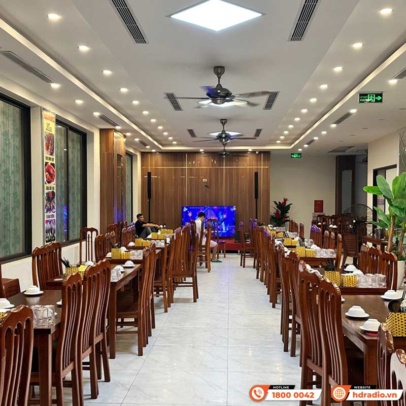 Lắp đặt Dàn âm thanh karaoke, sân khấu biểu diễn Column Array SK22 trị giá hơn 180 triệu đồng cho anh Quang