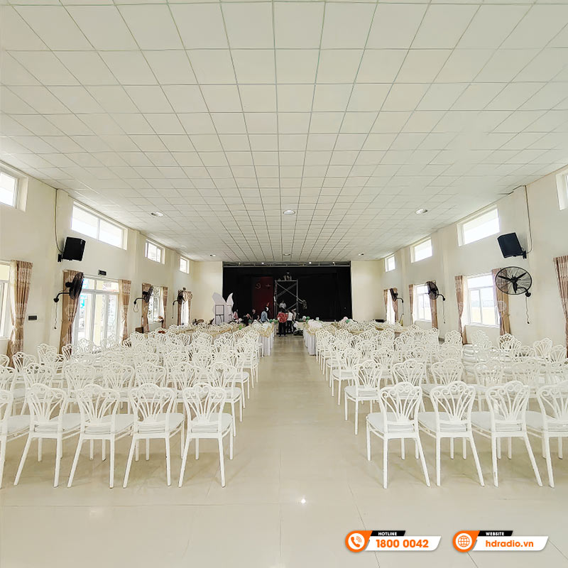 Lắp đặt Dàn âm thanh sân khấu hội trường cao cấp cho Trường Mầm Non Đông Hoàng
