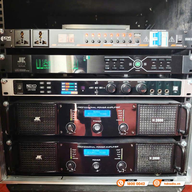 Lắp đặt Dàn âm thanh sân khấu hội trường cao cấp cho Trường Mầm Non Đông Hoàng